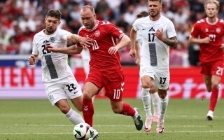 Словения сыграла вничью 1-1 с Данией в открытии Евро-2024